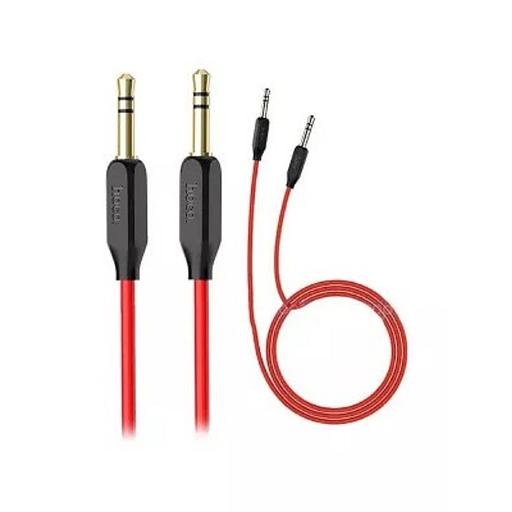 HOCO HC-79293 UPA11/ AUX аудио кабель/3.5 mm jack - 3.5 mm jack/ 1m/ позолоченные контакты/ Black фото 1