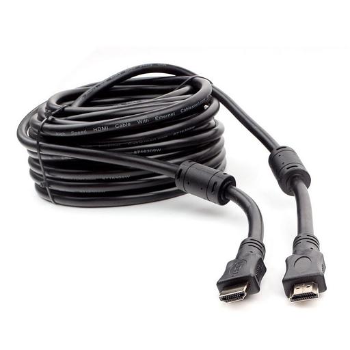 Cablexpert CCF2-HDMI4-15M, 15м, v1.4, 19M/19M, черный, позол.разъемы, экран, 2 ферр кольца, пакет фото 1
