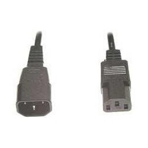 Кабель питания сист.блок-монитор Gembird 3.0м, черный, с зазем., пакет [PC-189-10] фото 1