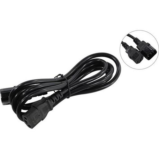 Exegate EP280626RUS Кабель монитор - компьютер (UPS->устройство) ExeGate Power EC-1,8P (IEC 320 С13->С14) VDE-250V-3*1.0mm2, медь, черный, 1.8м. фото 1