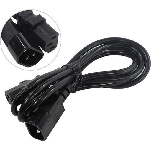 Exegate ES280987RUS Кабель монитор - компьютер (UPS->устройство) ExeGate Special EC-1,8S (IEC 320 С13->С14) 3*0.5mm2, CCA, черный, 1.8м. фото 1