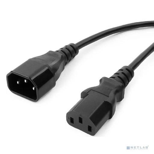 Bion Кабель-удлинетель питания 1.8м, C13-C14 с заземлением, 0.75мм, черный [BXP-PC-189-VDE] фото 1