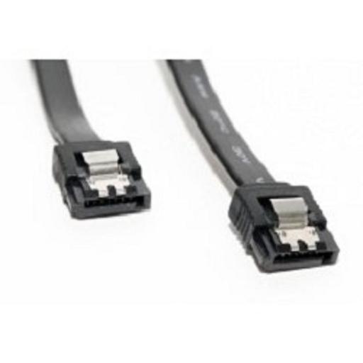 5bites SATA3-7PL45S-(BK) Кабель Serial ATA V3.0, 6Гбит/с, защелка, 0.45м фото 1