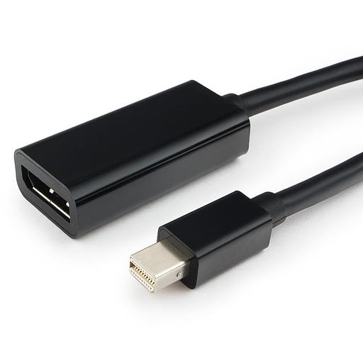Cablexpert Переходник miniDisplayPort - DisplayPort, 20M/20F, длина 16см, черный (A-mDPM-DPF-001) фото 2
