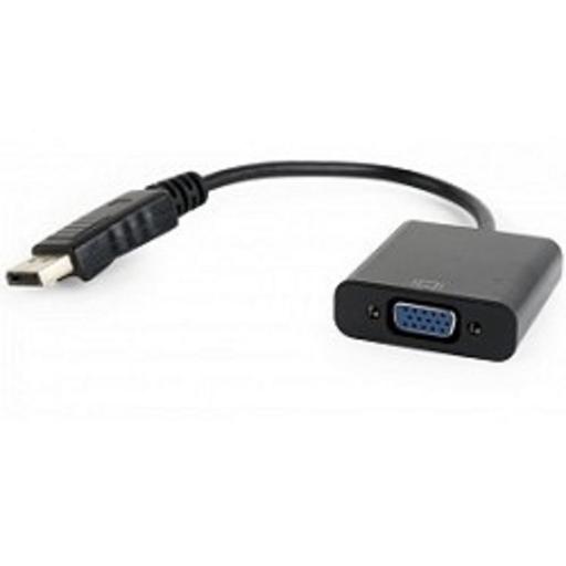Cablexpert Переходник DisplayPort - VGA A-DPM-VGAF-02, 20M/15F, кабель 15см, пакет фото 1