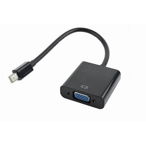 Cablexpert Переходник miniDisplayPort - VGA, 20M/15F, длина 10см, черный, пакет (A-mDPM-VGAF-02) фото 1