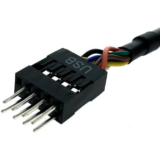 Espada Переходник USB 3.0 (внутр.) - USB 2.0 (внутр.) (10pinMto20pinF) (41275) фото 2