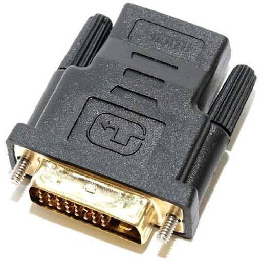 5bites DH1803G Переходник DVI (24+1) M / HDMI F, зол.разъемы фото 1