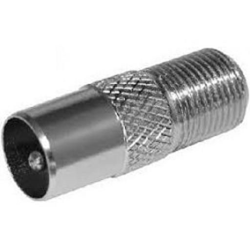 PROCONNECT (05-4303-4) ПЕРЕХОД гнездо F - штекер TV фото 1