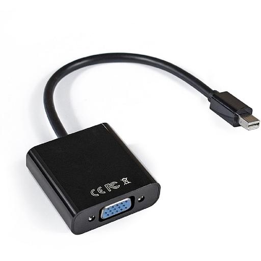 Exegate EX284923RUS Кабель-переходник miniDisplayPort-VGA ExeGate EX-mDPM-VGAF-0.15 (mini20M/15F, 0,15м) фото 1