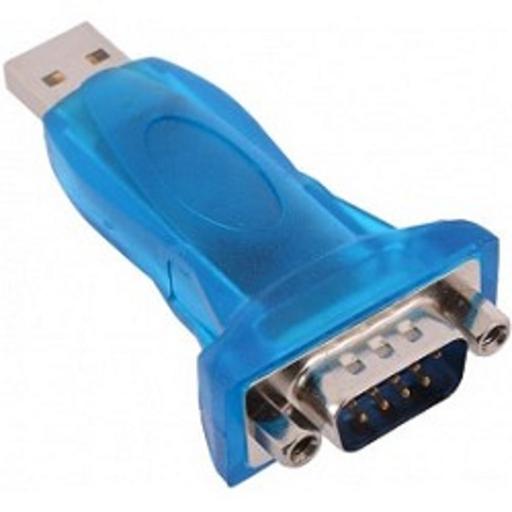 ORIENT Адаптер UAS-012, USB Am to RS232 DB9M (WCH CH340, поддерж.Win 8.x/10), крепеж разъема - гайки фото 1