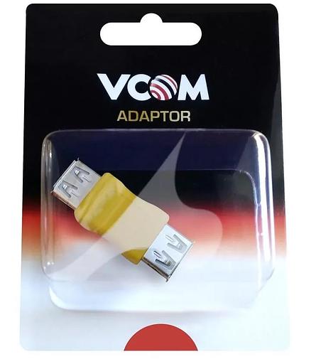 VCOM CA408 Переходник USB 2.0 AF/AF фото 2