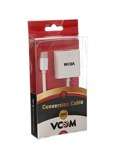 VCOM VHD6055 Кабель-переходник Mini DisplayPort (M)-> HDMI (F) фото 3