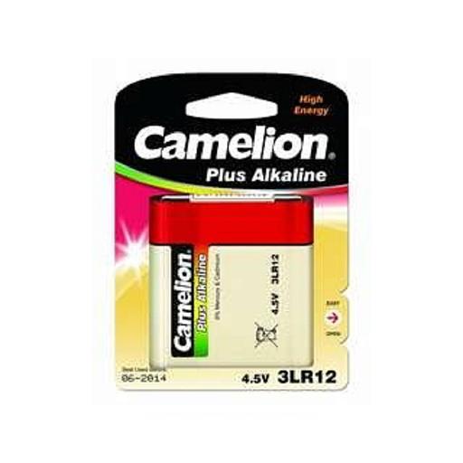 Camelion 3LR12 Plus Alkaline BL-1 (3LR12-BP1, батарейка,4.5В) фото 1