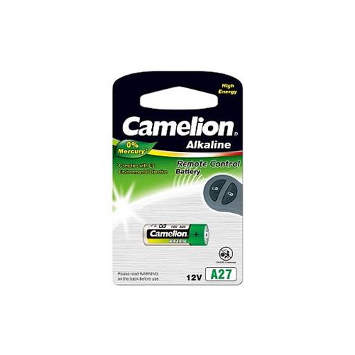 Camelion LR27A BL-1 Mercury Free (A27-BP1, батарейка,12В) (1 шт. в уп-ке) фото 1