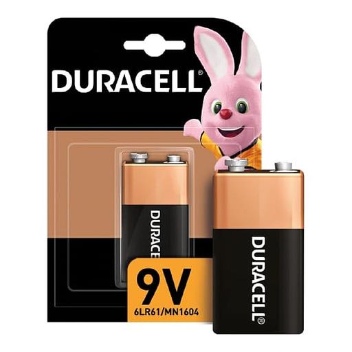 Duracell 6LR61-1BL/6LF22 9V (1 шт. в уп-ке) алкалиновые, крона [MN1604] 6LP3146/MN1604 фото 1