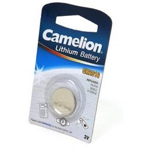 Camelion CR2016 BL-1 (CR2016-BP1, батарейка литиевая,3V) (1 шт. в уп-ке) фото 1
