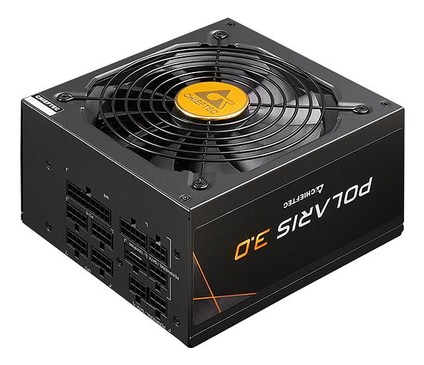 Блок питания Chieftec Polaris 3.0 PPS-1050FC-A3 (ATX 3.0, 1050W, 80 PLUS GOLD, Active PFC, 140mm fan, Full Cable Management, Gen5 PCIe) Retail (PPS-1050FC-A3) фото 1
