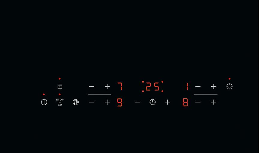 Электрическая варочная панель Electrolux EHF6343FOK, Hi-Light, независимая, черный фото 2