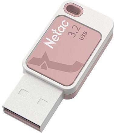 Флеш Диск Netac UA31 64Gb, USB2.0, розовая фото 1