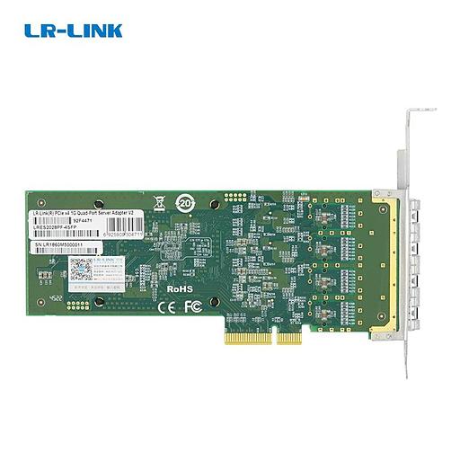 Сетевой адаптер PCIE 4X10G LRES2028PF-4SFP LR-LINK фото 2
