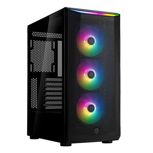 G41FA512ZBG0020 High airflow ATX mid-tower chassis with dual radiator support and ARGB lighting High airflow ATX mid-tower chassis with dual radiator support and ARGB lighting фото 1