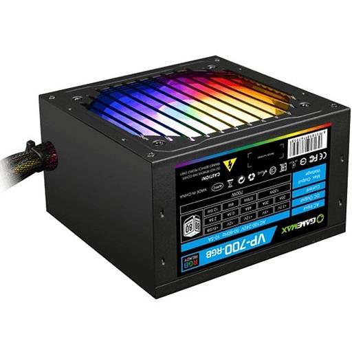 GameMax Блок питания ATX 700W VP-700-RGB 80+, Ultra quiet фото 1