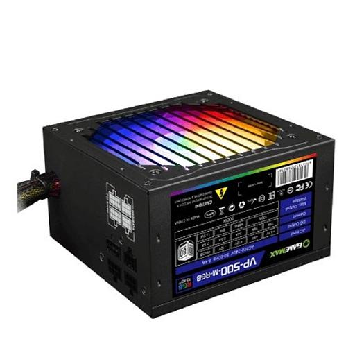 GameMax Блок питания ATX 500W VP-500-RGB-MODULAR 80+, Ultra quiet фото 1