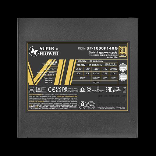 Блок питания 1000 Ватт Super Flower Power Supply Leadex VII, 1000W (SF-1000F14XG) фото 6