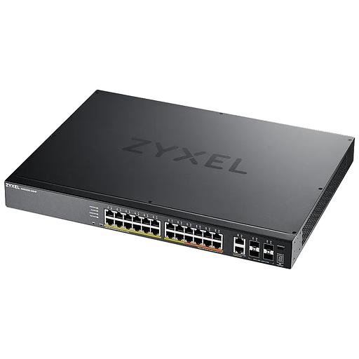 L3 Access коммутатор Zyxel NebulaFlex Pro XGS2220-30HP, rack 19", 24xRJ-45: 1G PoE+ (8 из них PoE++), 2xRJ-45: 1/2.5/5/10G PoE++, 4xSFP+, бюджет PoE 400 Вт (XGS2220-30HP-EU0101F) фото 3