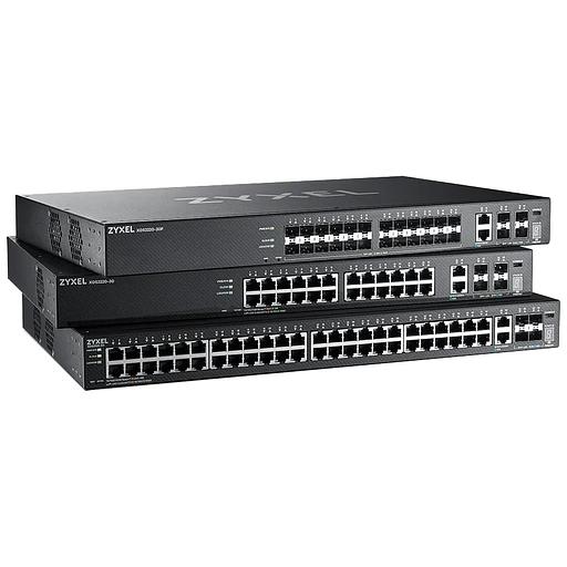 L3 Access коммутатор Zyxel NebulaFlex Pro XGS2220-30HP, rack 19", 24xRJ-45: 1G PoE+ (8 из них PoE++), 2xRJ-45: 1/2.5/5/10G PoE++, 4xSFP+, бюджет PoE 400 Вт (XGS2220-30HP-EU0101F) фото 6
