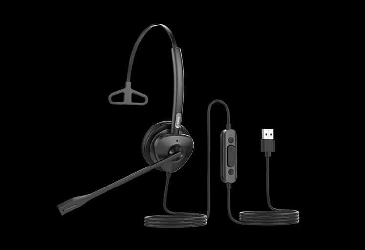 Гарнитура для ip телефонов Fanvil, HT301-U, моно, HD звук, USB (HT301-U) фото 2