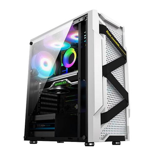 Корпус ALSEYE Warrior-W Mini-ITX/Micro ATX/ATX, USB2.0*2+HD Audio+USB3.0*1, "H.D.D.(3.5")*2pcs+S.S.D(2.5")*2pcs, 354*185*413mm" фото 1