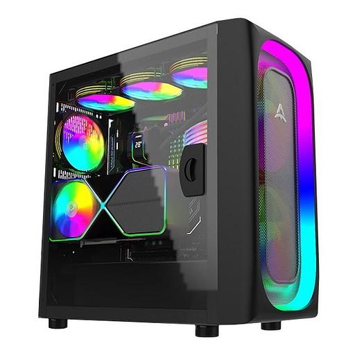 Ai-B(Ai20025) Material: 0.7mm SPCC, Motherboard Compatiblility: Mini-ITX/Micro ATX/ATX/EATX, I/O Ports: USB2.0*2+HD Audio+USB3.0*1, Drive bay: H.D.D(3.5")*2pcs+S.S.D(2.5") *2pcs, Metallic Size: 405*225*467mm,Case Size: 455*225*485mm фото 1