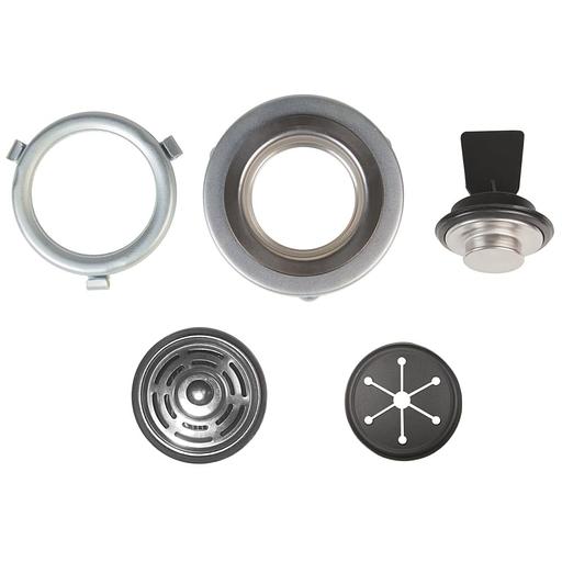 Bort Измельчитель пищевых отходов TITAN 5000 (Control) {Мощность л.с. 0,75; 560 Вт; 5,2 кг/мин; 3200 об/мин; 1400 мл; Металл; набор аксессуаров 5 шт} [93410259] фото 3