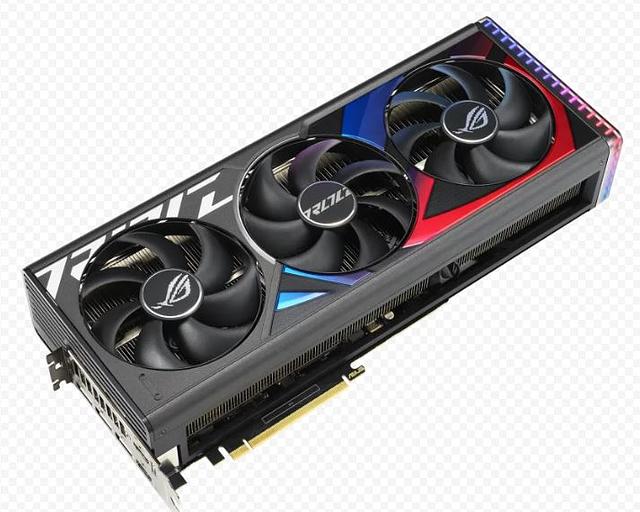 Видеокарта ASUS ROG-STRIX-RTX4090-O24G-GAMING//RTX4090 HDMI*2 DP*3 24G D6X; 90YV0ID0-M0NA00 (ROG-STRIX-RTX4090-O24G-GAMING) фото 2