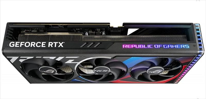 Видеокарта ASUS ROG-STRIX-RTX4090-O24G-GAMING//RTX4090 HDMI*2 DP*3 24G D6X; 90YV0ID0-M0NA00 (ROG-STRIX-RTX4090-O24G-GAMING) фото 4