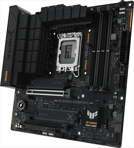 Материнская плата ASUS TUF GAMING B760M-PLUS, LGA1700, B760, 4*DDR5, HDMI+DP, 4xSATA3 + RAID, M2, Audio, Gb LAN, USB 3.2, USB 2.0, mATX;90MB1ES0-M0EAY0 (TUF GAMING B760M-PLUS) фото 2