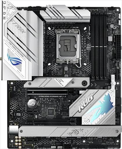 Материнская плата ASUS ROG STRIX B760-A GAMING WIFI, LGA1700, B760, 4*DDR5, HDMI+DP, 4xSATA3 + RAID, M2, Audio, Gb LAN, USB 3.2, USB 2.0, ATX; 90MB1EP0-M0EAY0 (ROG STRIX B760-A GAMING WIFI) фото 1