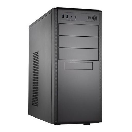 Case Foxline FL-886-FL500S-U32 ATX case, black, w/PSU 500W 12cm, w/2xUSB3.0, w/ pwr cord, w/o FAN фото 1