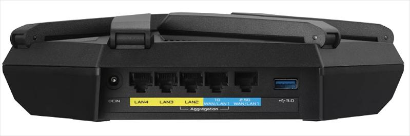 Роутер ASUS RT-AXE7800// 802.11 a/b/g/n/ac/ax, до 574 + 4804 Mbps, 2,4 + 5 gGz, 6 antenna; 90IG07B0-MU9B00 (RT-AXE7800) фото 6