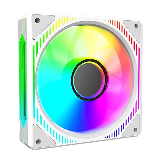 Cooling Fan 120x120x25mm, DC 12V, 800-2000R.P.M.±10%, 61.5CFM±10%, 6-35dB(A)±10%, Hydraulic, ARGB фото 1