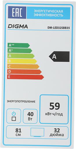 Телевизор LED Digma 32" DM-LED32SBB35 Яндекс.ТВ Slim Design черный/черный FULL HD 60Hz DVB-T DVB-T2 DVB-C DVB-S DVB-S2 USB WiFi Smart TV фото 6