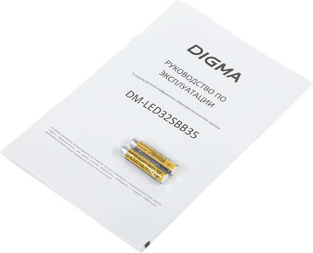 Телевизор LED Digma 32" DM-LED32SBB35 Яндекс.ТВ Slim Design черный/черный FULL HD 60Hz DVB-T DVB-T2 DVB-C DVB-S DVB-S2 USB WiFi Smart TV фото 7