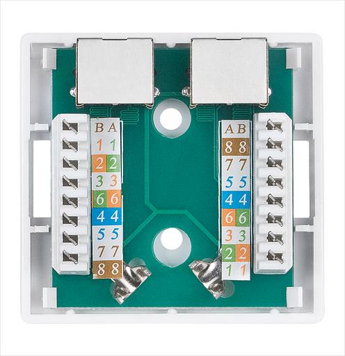 Компьютерная розетка rj-45 cabeus Компьютерная розетка RJ-45 Cabeus WS-8P8C-Cat.5e-SH-2 (WS-8P8C-Cat.5e-SH-2) фото 3