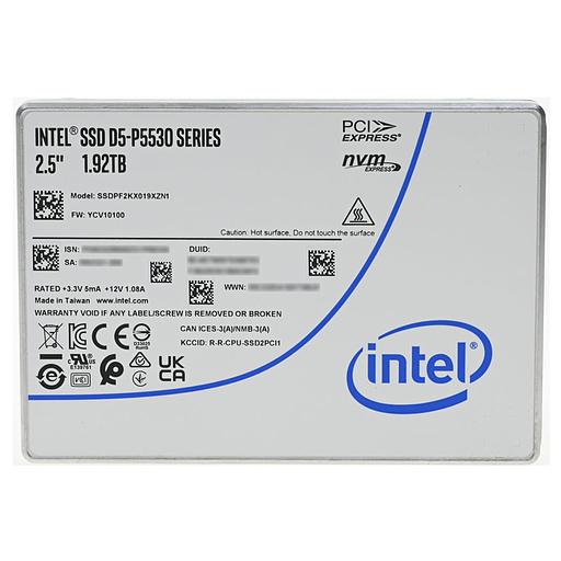 Твердотельный накопитель Intel SSDPF2KX019XZN1 фото 1