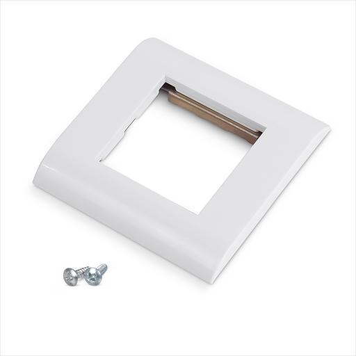 Лицевая панель 80х80мм для модулей 45x45 (mosaic) Cabeus FF-80x80 Лицевая панель 80х80мм для модулей 45x45 (Mosaic) (FF-80x80) фото 1