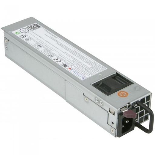 Supermicro PWS-609P-1R2 1U, platinum efficiency, 600W, AC input: 100-127/200-240Vac фото 1