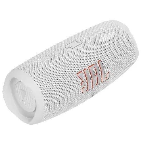Колонка порт. JBL Charge 5 белый {40 Вт, Bluetooth, 7500 мА*ч} фото 1