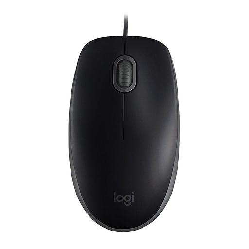 910-005502 Мышь Logitech M110 Silent Black [бесшумная, оптическая, 1000dpi, USB, 1.8м] фото 1